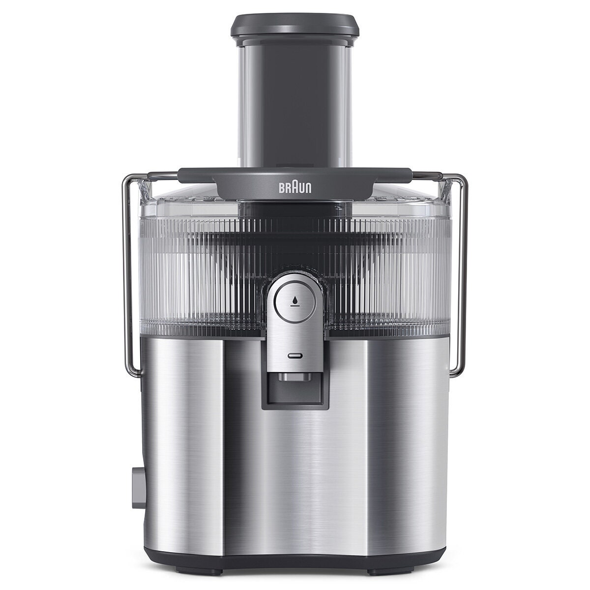Braun MultiJuice 7 Spin Juicer 1000W - FastXtract, ColdXtract, 2L Pulp Container, Two Speeds - SJ7000