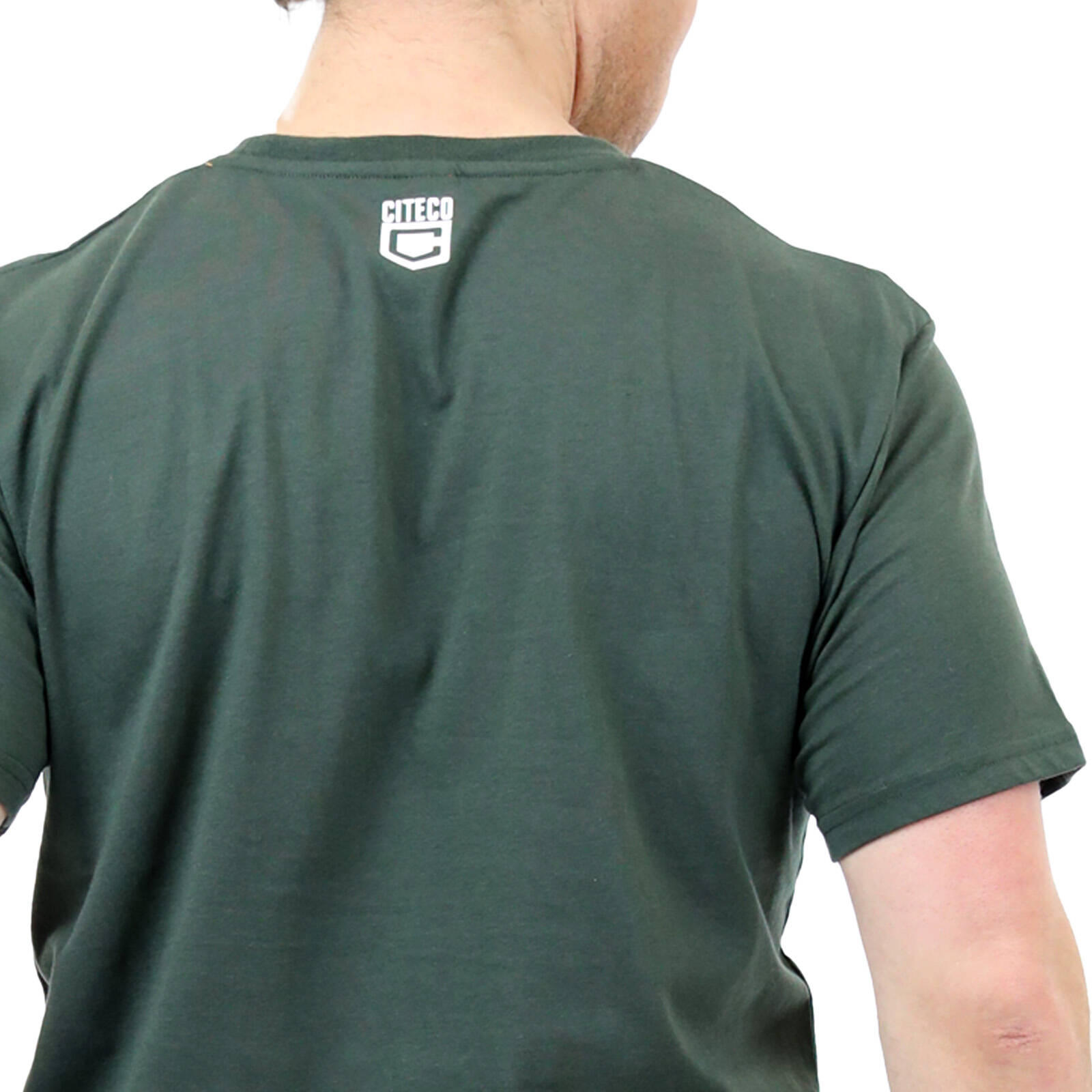 Citeco Khaki Tee - Men's Cotton/Polyester T-Shirt, Small