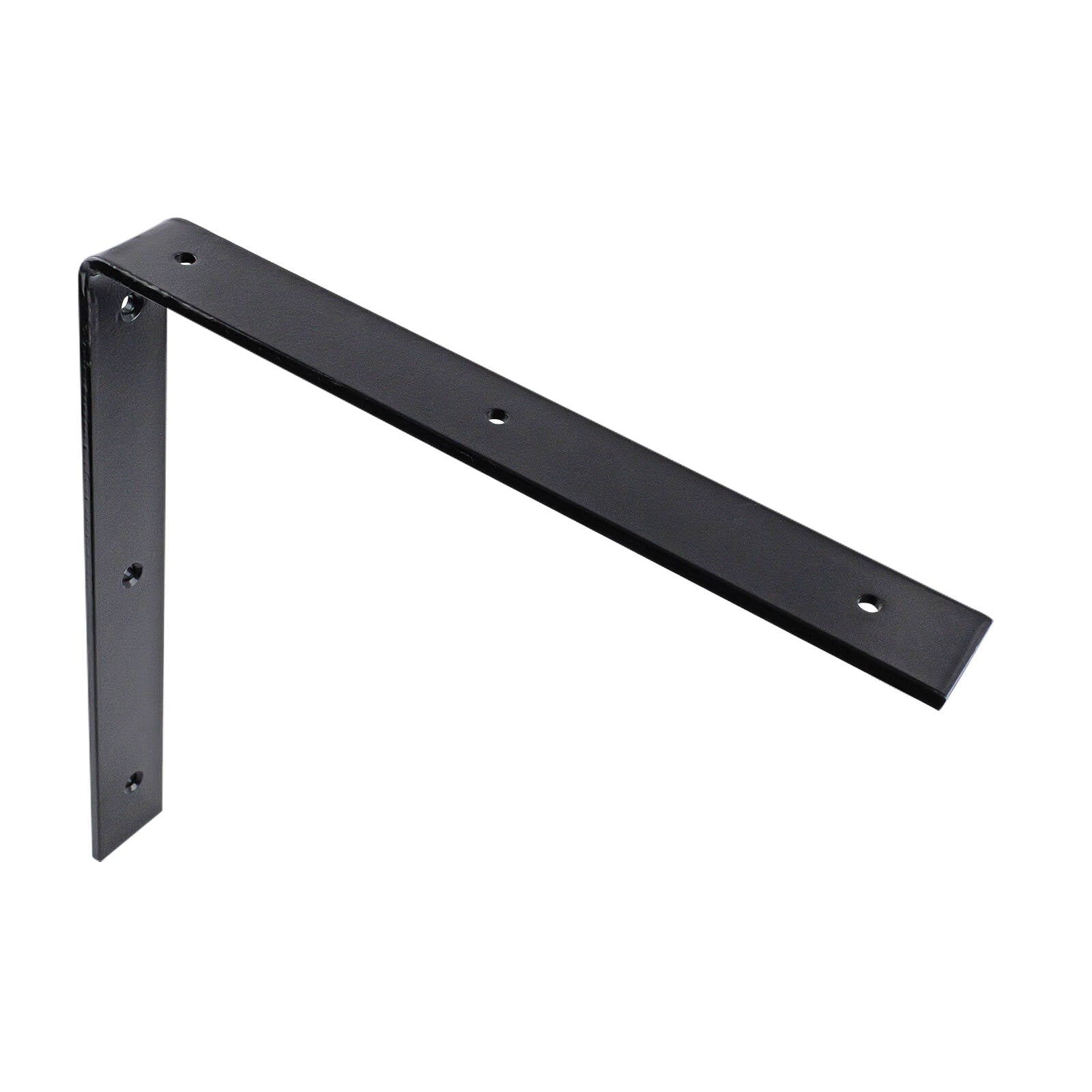 Carinya 300 x 300mm Black Powder Coated Steel Angle Bracket 40kg