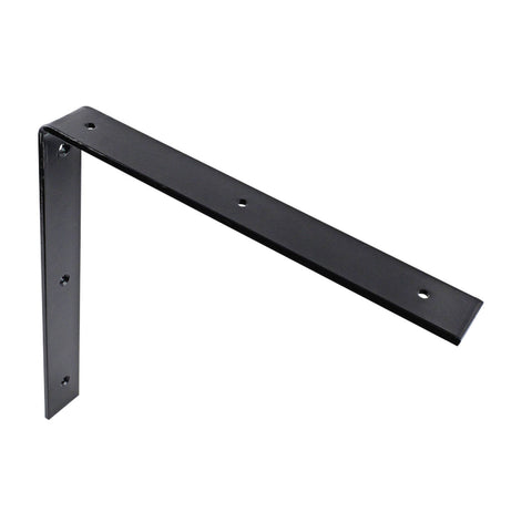 Carinya 300 x 300mm Black Powder Coated Steel Angle Bracket 40kg