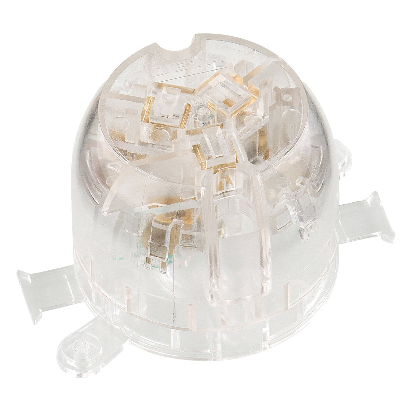 DETA Miniature Plug Base 250V 10A Clear - 5 Pack
