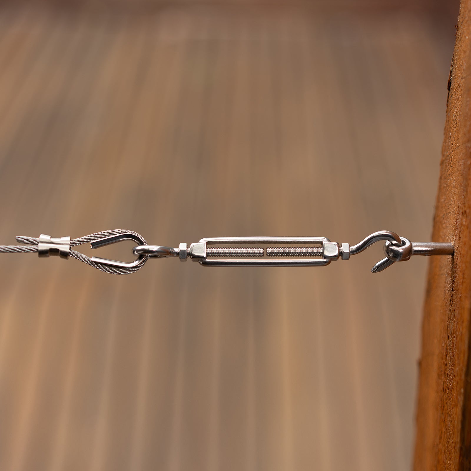 Taskmaster 5mm 316 Stainless Steel Hook/Eye Turnbuckle Balustrade Kit