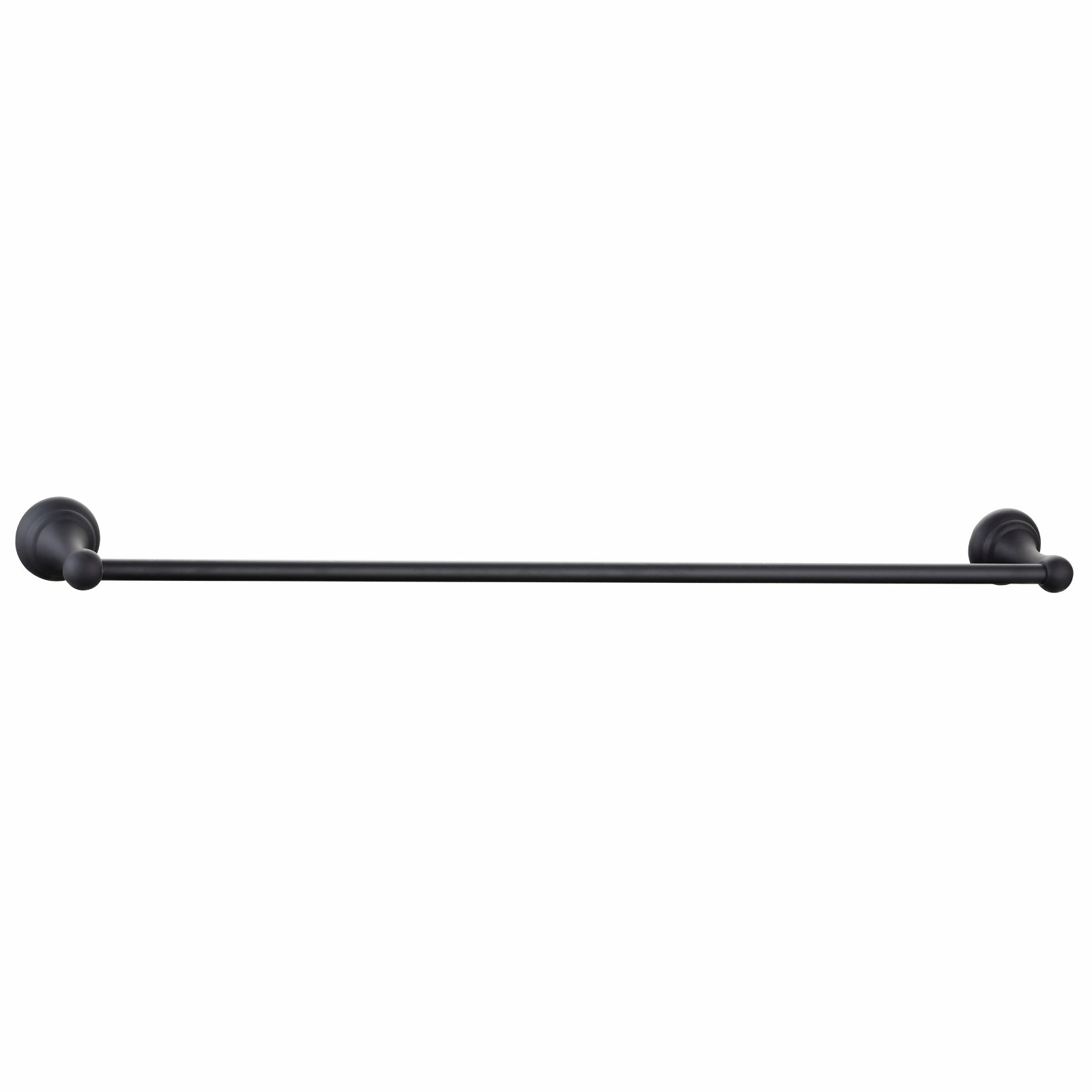 Mondella Maestro 620mm Matte Black Towel Rail