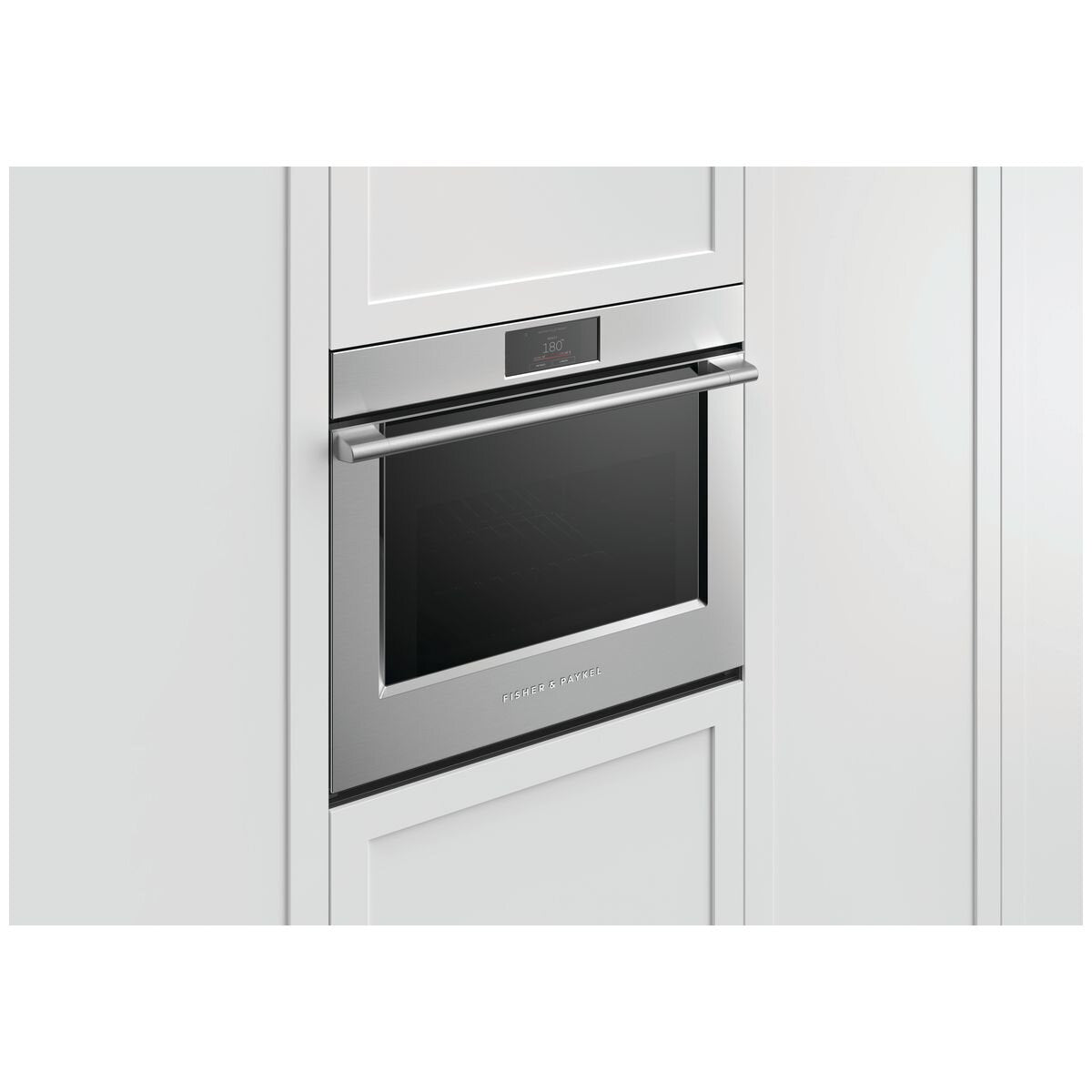 Fisher & Paykel 76cm Pyrolytic Oven - 115L, 17 Functions, Stainless Steel, Fan Forced - OB76SPPTX1