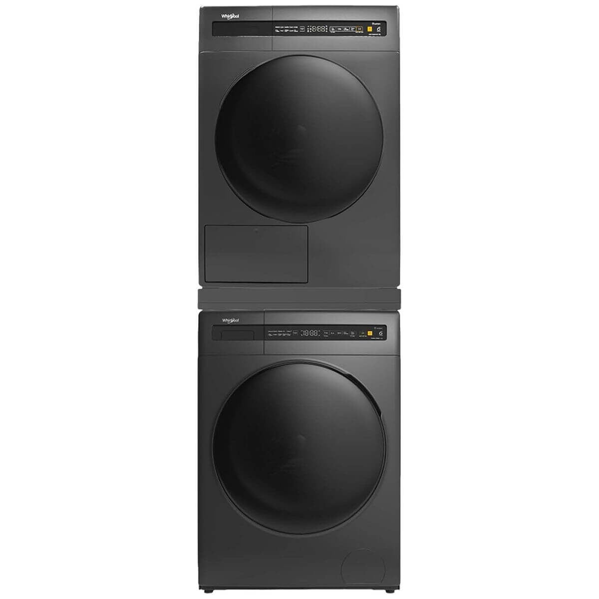 Whirlpool Essential Range Fixed Stacking Kit - Graphite Finish - Stacks a Dryer on a Washer - SKE100G