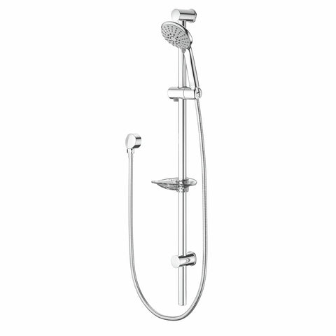 Flexispray Splash Rail Shower - 5 Function - 650mm - ABS/Brass - Easy Clean - SuperSaverAU - view 1