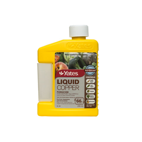Yates Liquid Copper Fungicide Concentrate 200ml - Fruit and Vegetable Friendly Disease Control