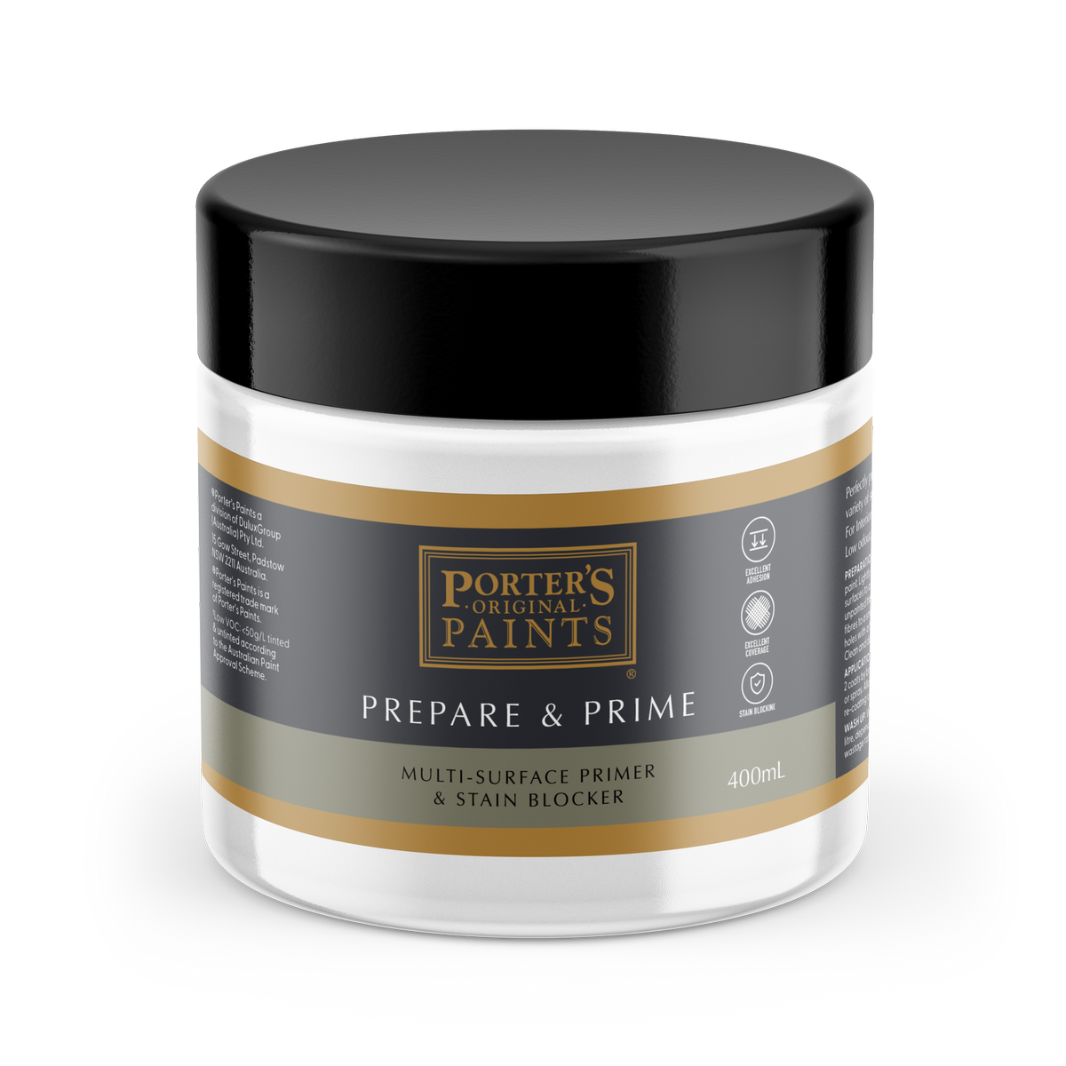 Porter's Paints 400ml Water Based Multi-Surface Prepare & Prime Primer