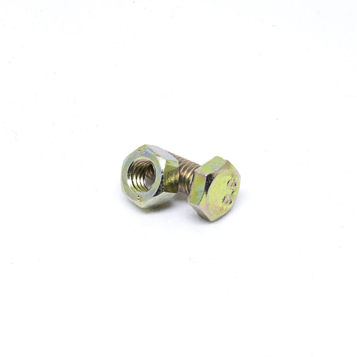 Pinnacle Hi Tensile Bolts and Nuts 6 Pack - 5/16" x 3/4" - Yellow Zinc - SuperSaverAU - view 1