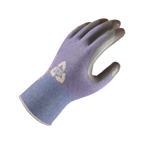 Lynn River Small Recycled Fingertip Dip Gardening Gloves Non-Slip
