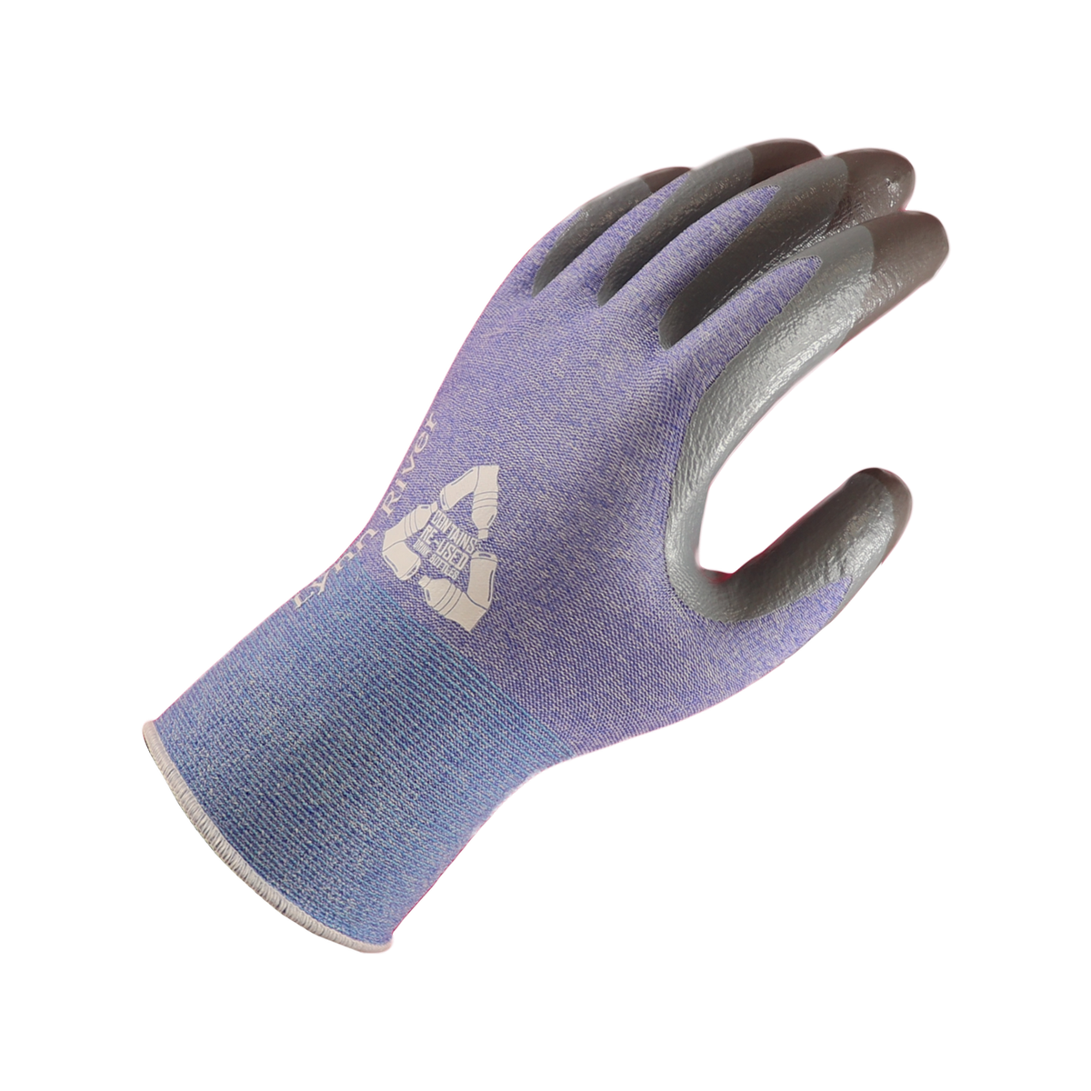 Lynn River Small Recycled Fingertip Dip Gardening Gloves Non-Slip