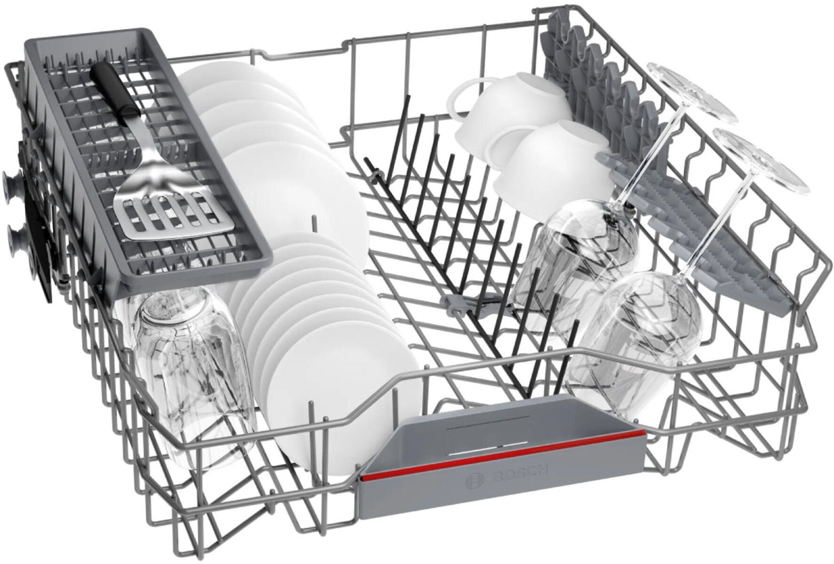 Bosch Series 6 60cm Freestanding Dishwasher - 14 Place Settings, Stainless Steel, Home Connect - SMS6HAI02A