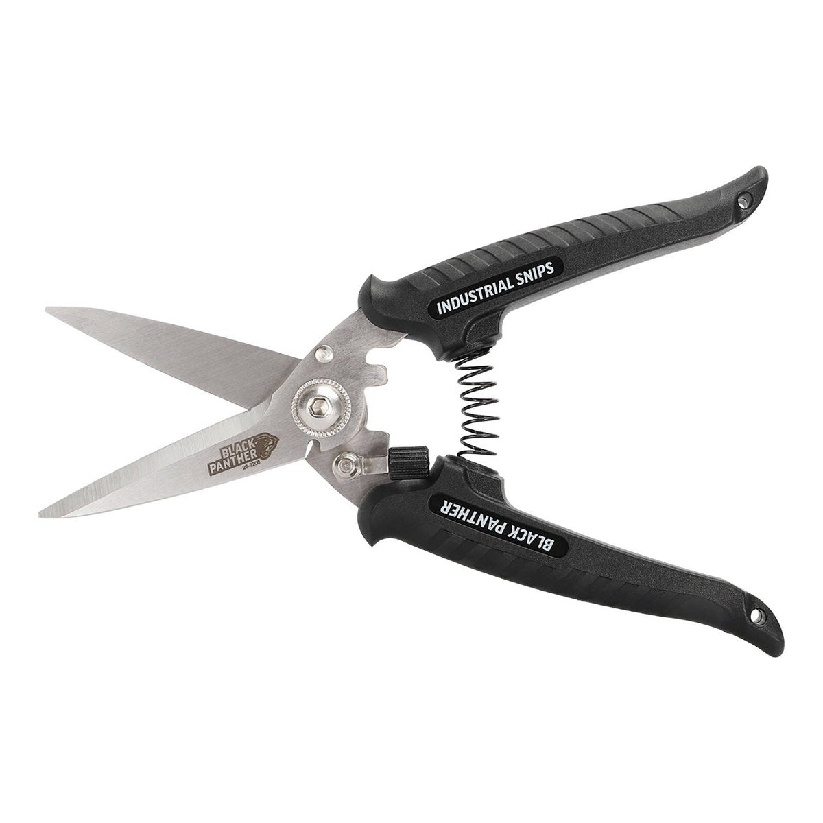 Sterling 200mm Black Panther Industrial Snips - Stainless Steel - Ergonomic - SuperSaverAU - view 3