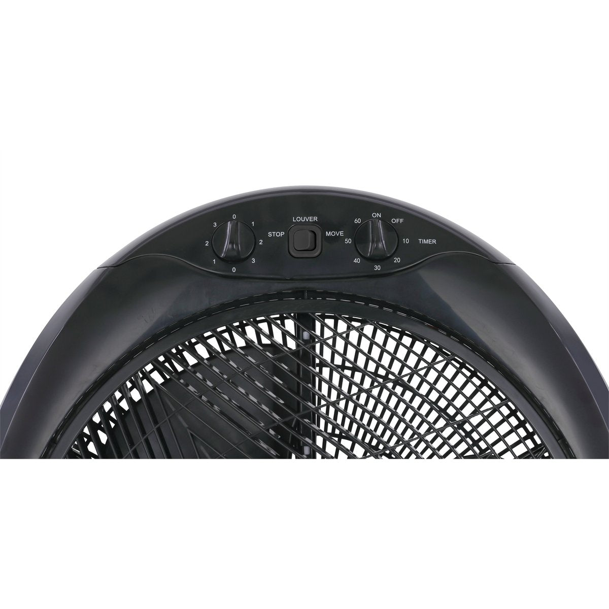 Euromatic Box Fan - 40cm - Black - 3 Speed Settings - SuperSaverAU - view 5