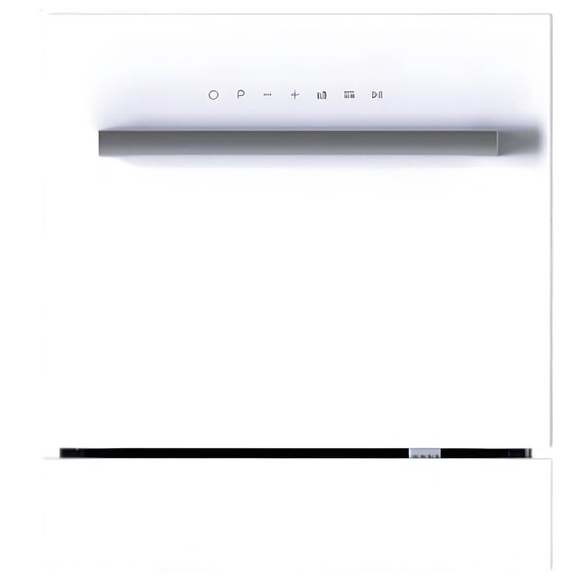 Artusi 60cm Built-in Dishwasher - 8 Place Settings, White Glass, Touch Controls - ADW5608W