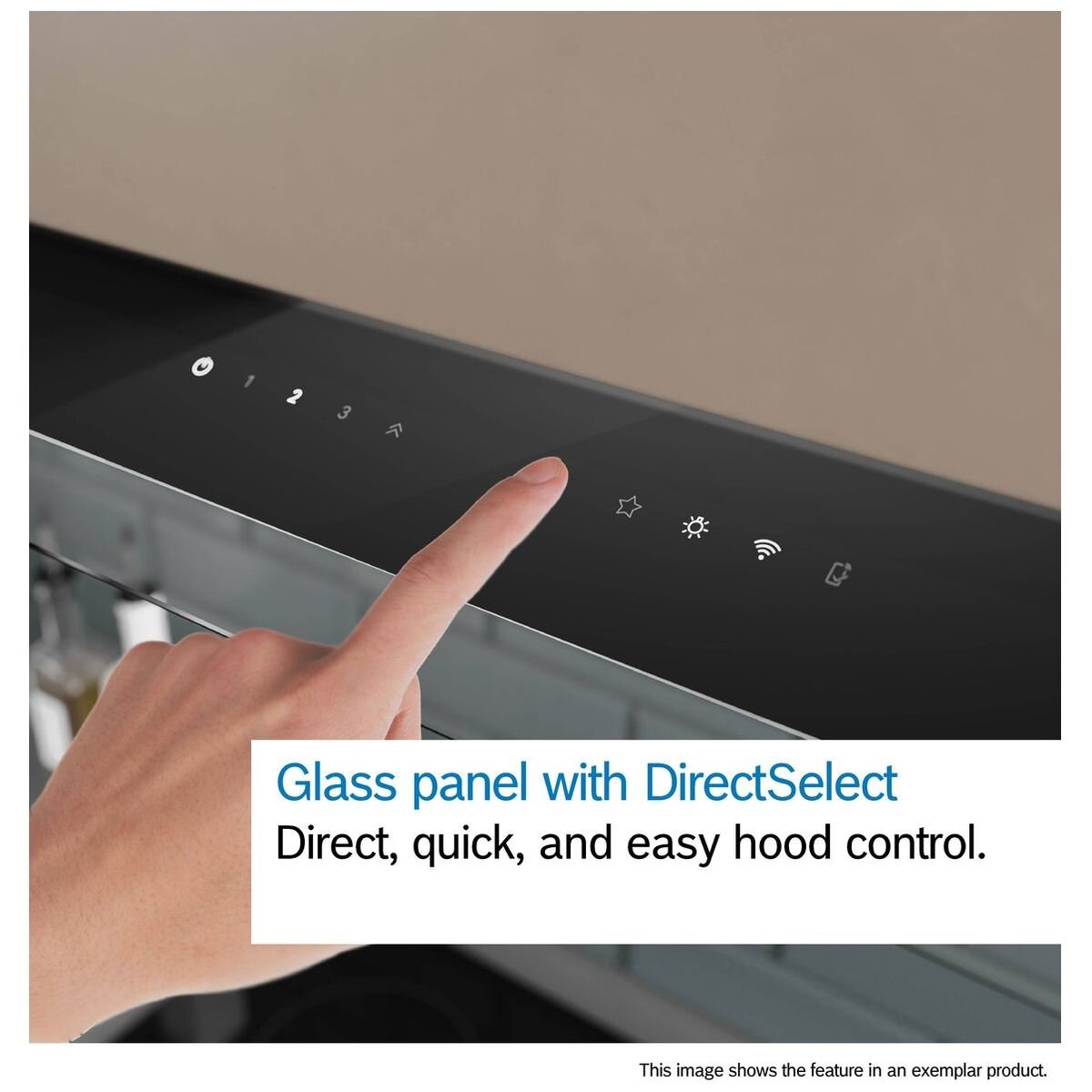 Bosch Series 8 90cm Integrated Rangehood - Matte Black - 851m³/h, 5 Fan Speeds, Smart - DBB98ET60A