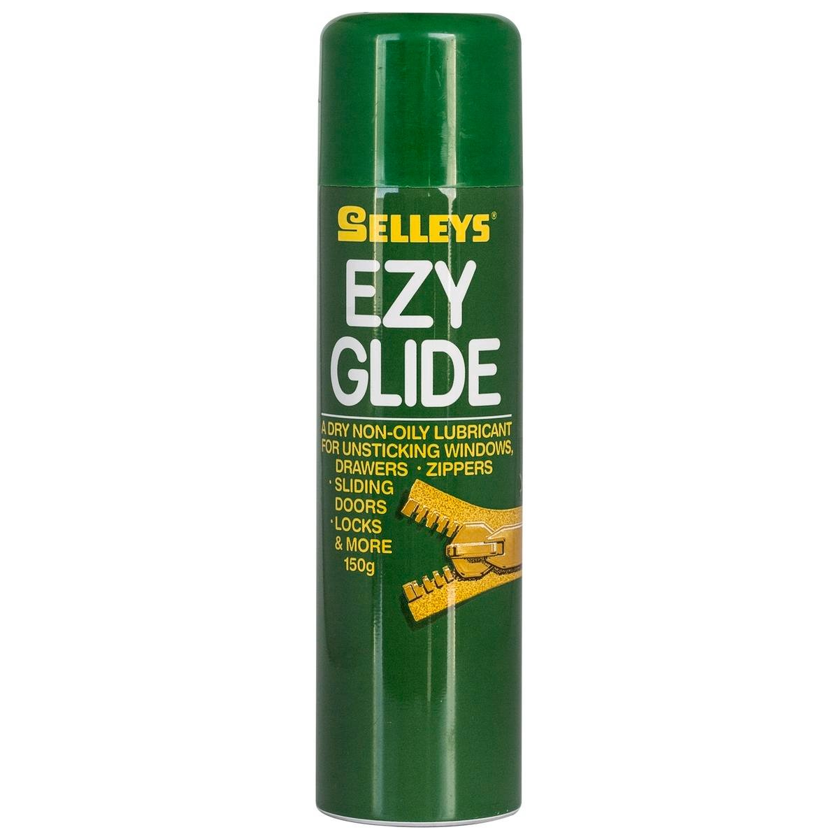 Selleys 150g Ezy Glide Dry Lubricant Aerosol - Non-Oily, Dries Clear