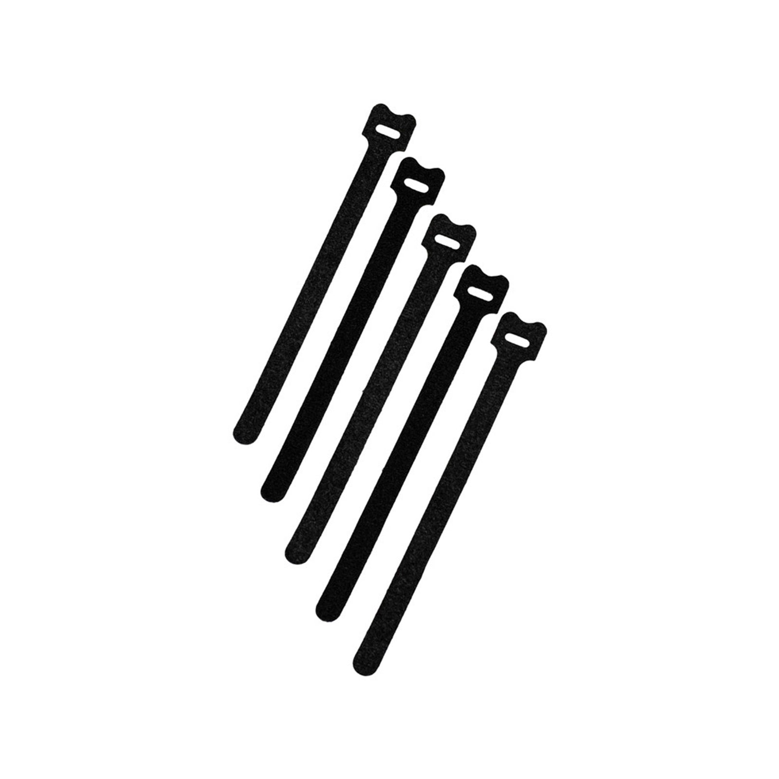 Gardner Bender 280mm Black Hook & Loop Reusable Cable Ties 5 Pack
