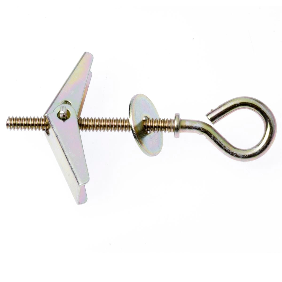 Everhang 25mm Anodised Steel Screw Eye Toggle - 2 Pack