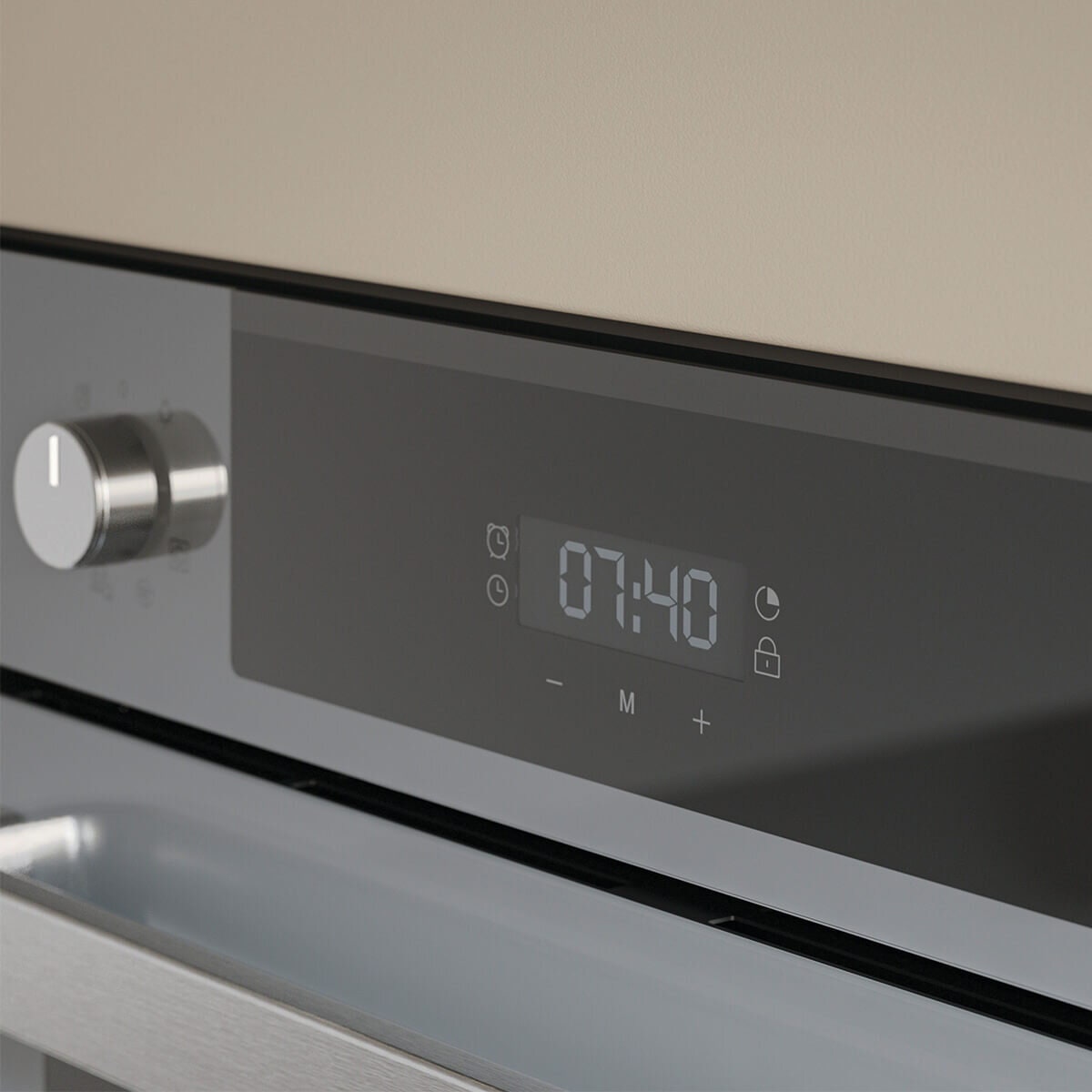 Haier 60cm 500 Series Oven - 70L, 7 Functions, Air Fry, Steam Assist, Grey Fascia - HWO60S7EG5