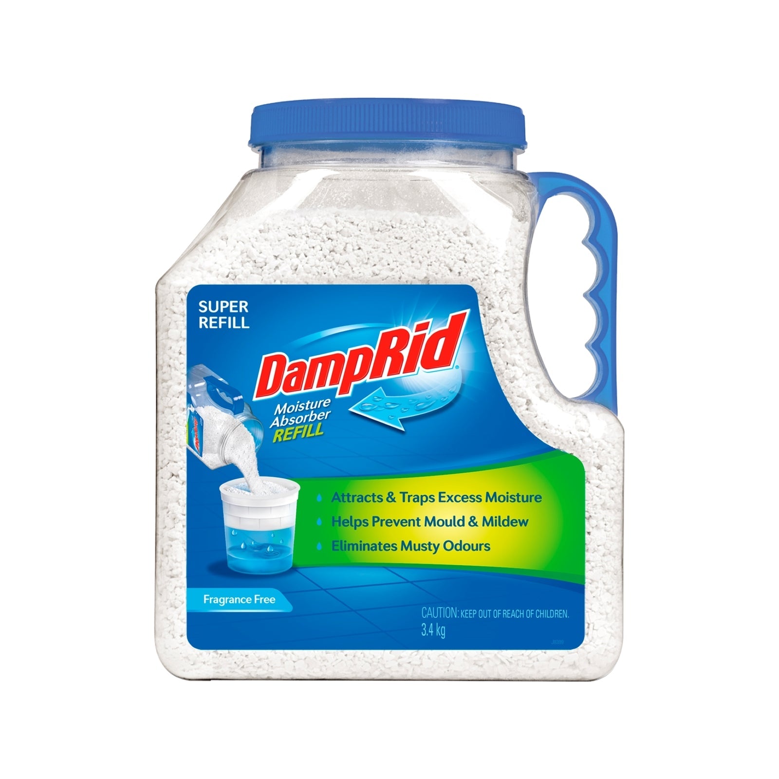 DampRid 3.4kg Moisture Absorber Super Refill - SuperSaverAU - view 1