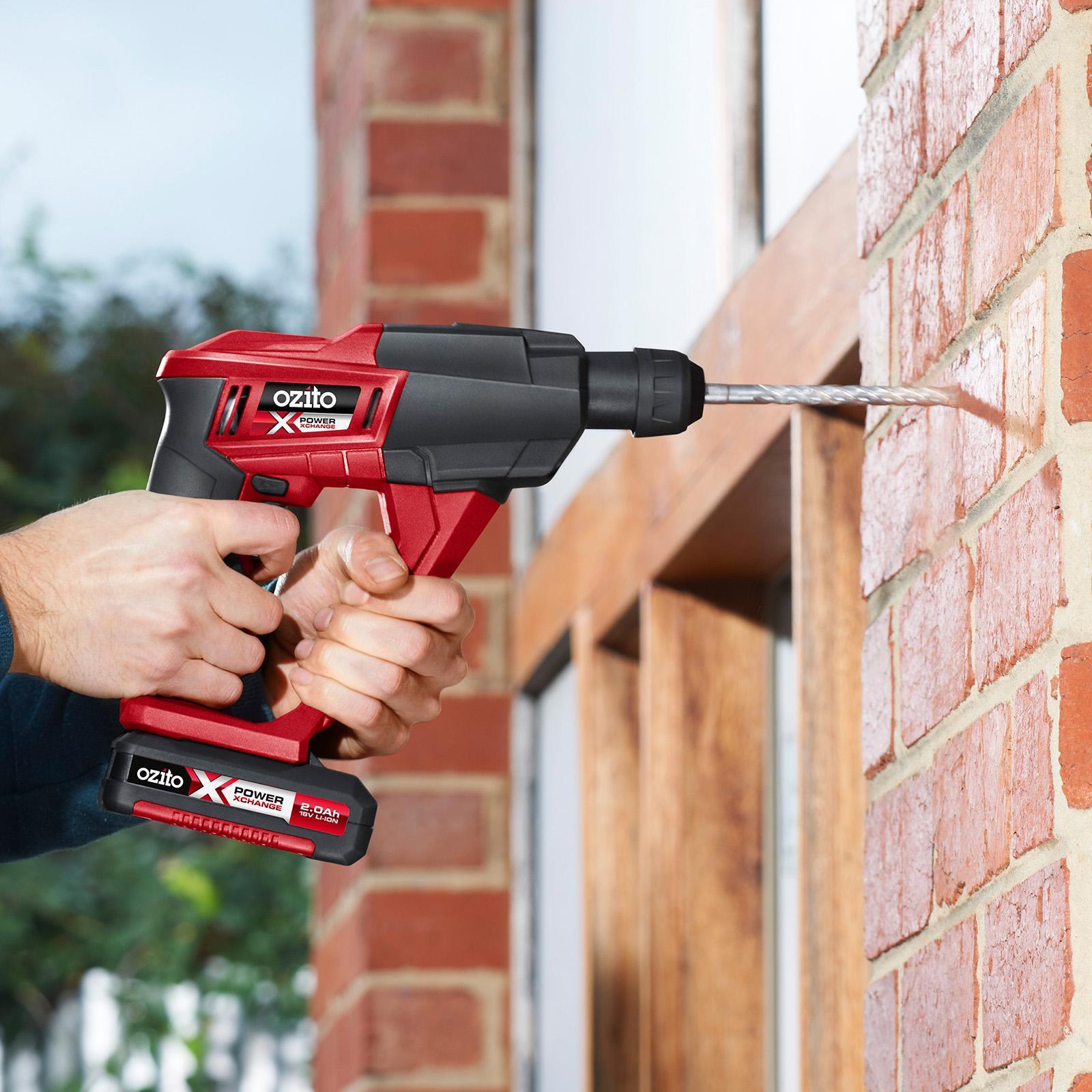 Ozito PXC 18V Cordless Rotary Hammer Drill - Skin Only PXRHS-300