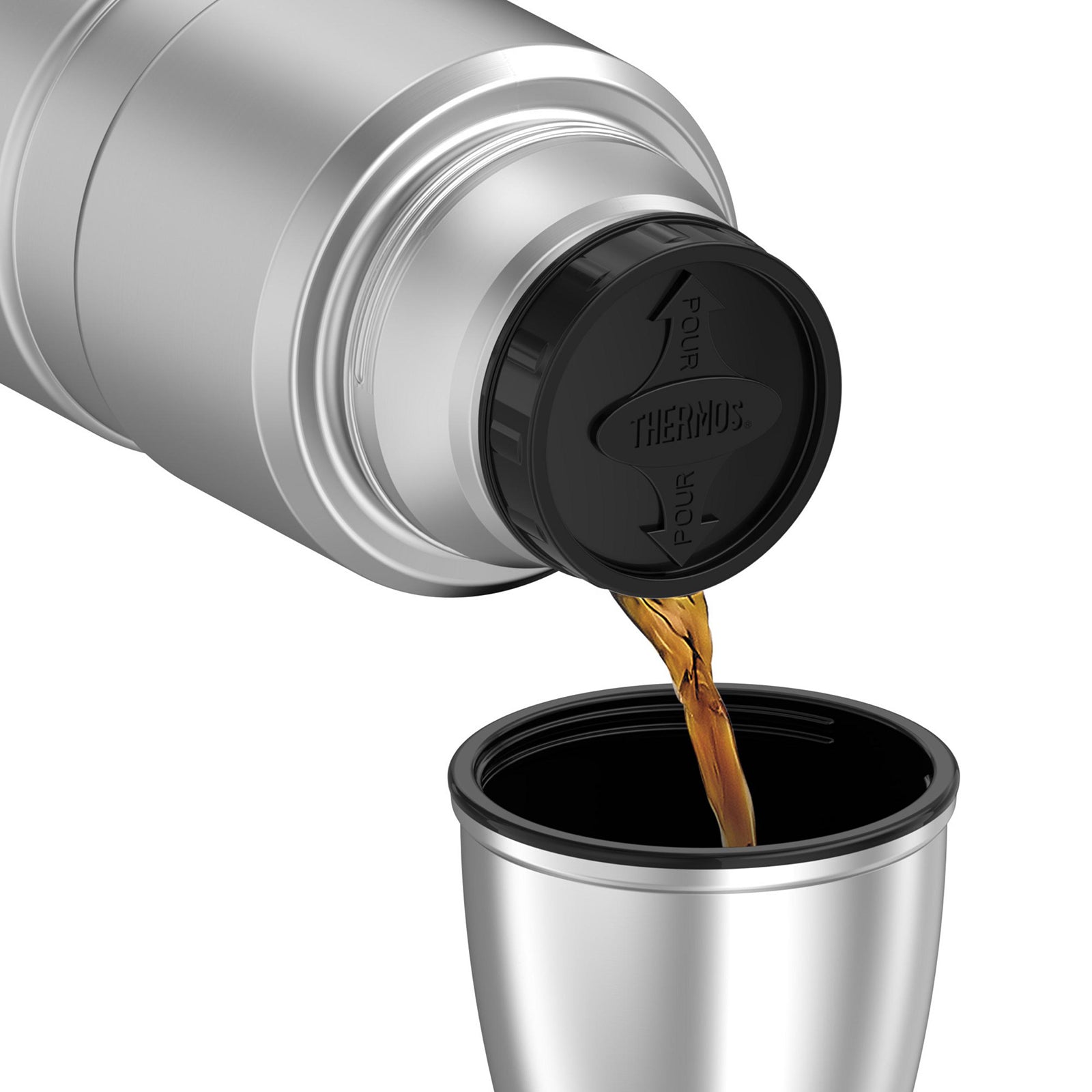 Thermos 2L Stainless King Stainless Steel Vacuum Insulated Flask