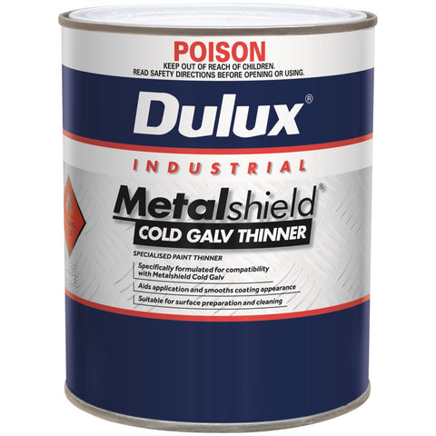 Dulux Metalshield Cold Galv Thinner 1L - For Metalshield Cold Galv Primer