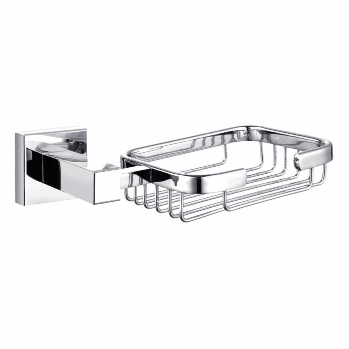 Mondella 190mm Rococo Soap Holder Chrome Metal