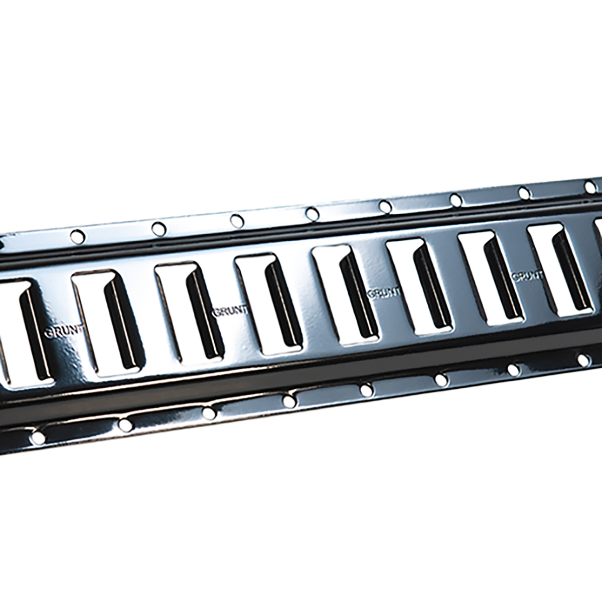 Grunt E Track Horizontal 60cm - Black - Galvanised Steel - Cargo Securing Solution - SuperSaverAU - view 2