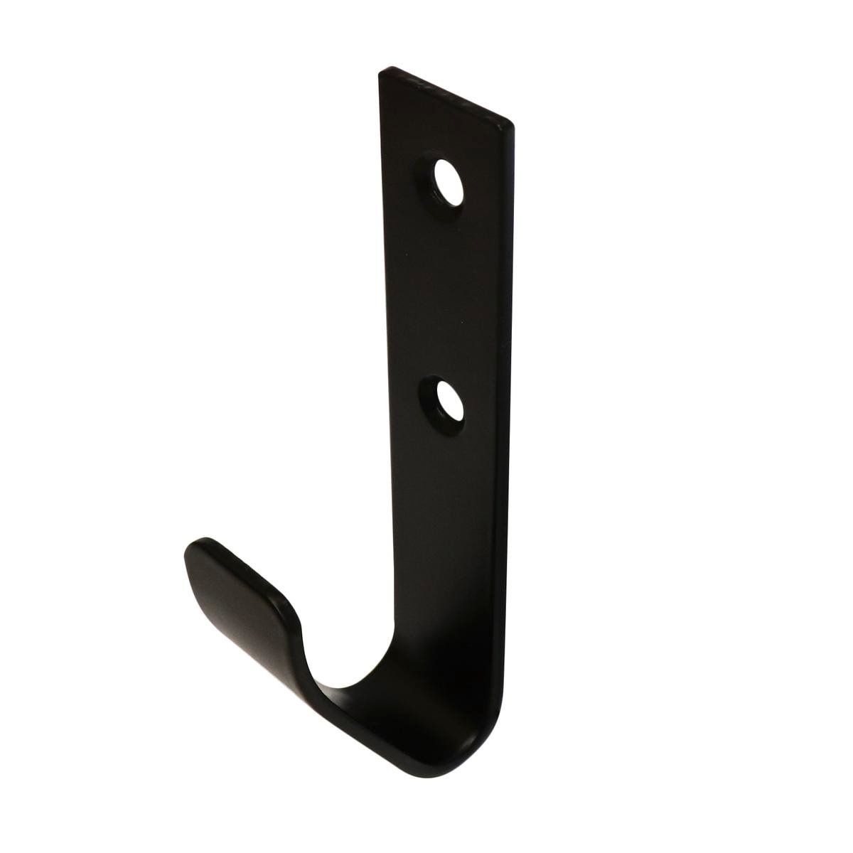 Adoored Black Zinc Plated Zieta Deco Hat and Coat Hook
