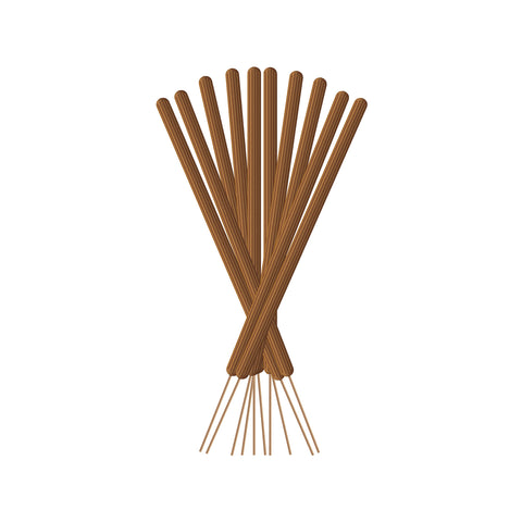 Sandalwood Incense Sticks 10 Pack - Mosquito Repellent Outdoor