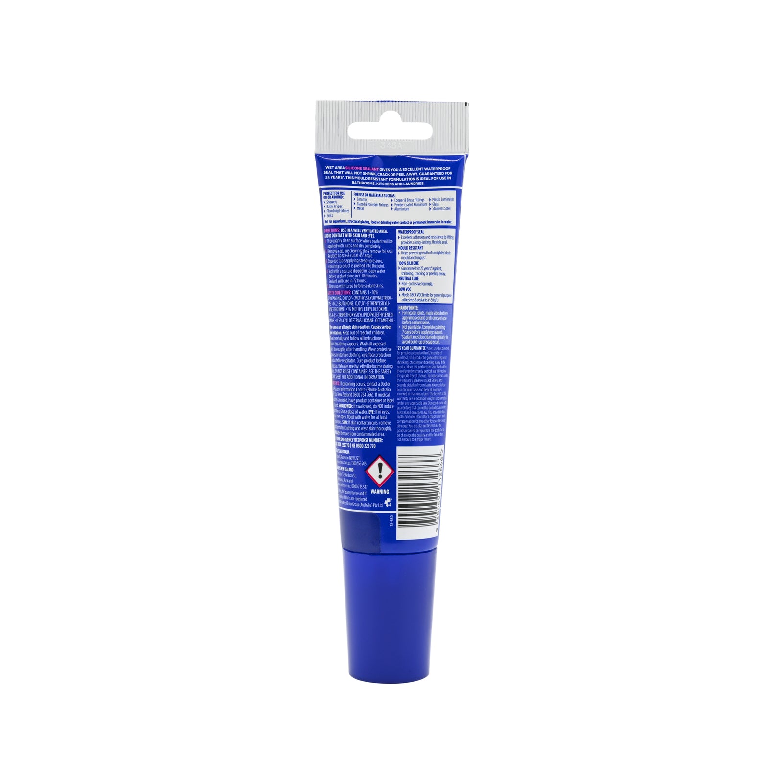 Selleys 90ml Translucent Roof & Gutter Silicone Sealant UV Resistant Outdoor