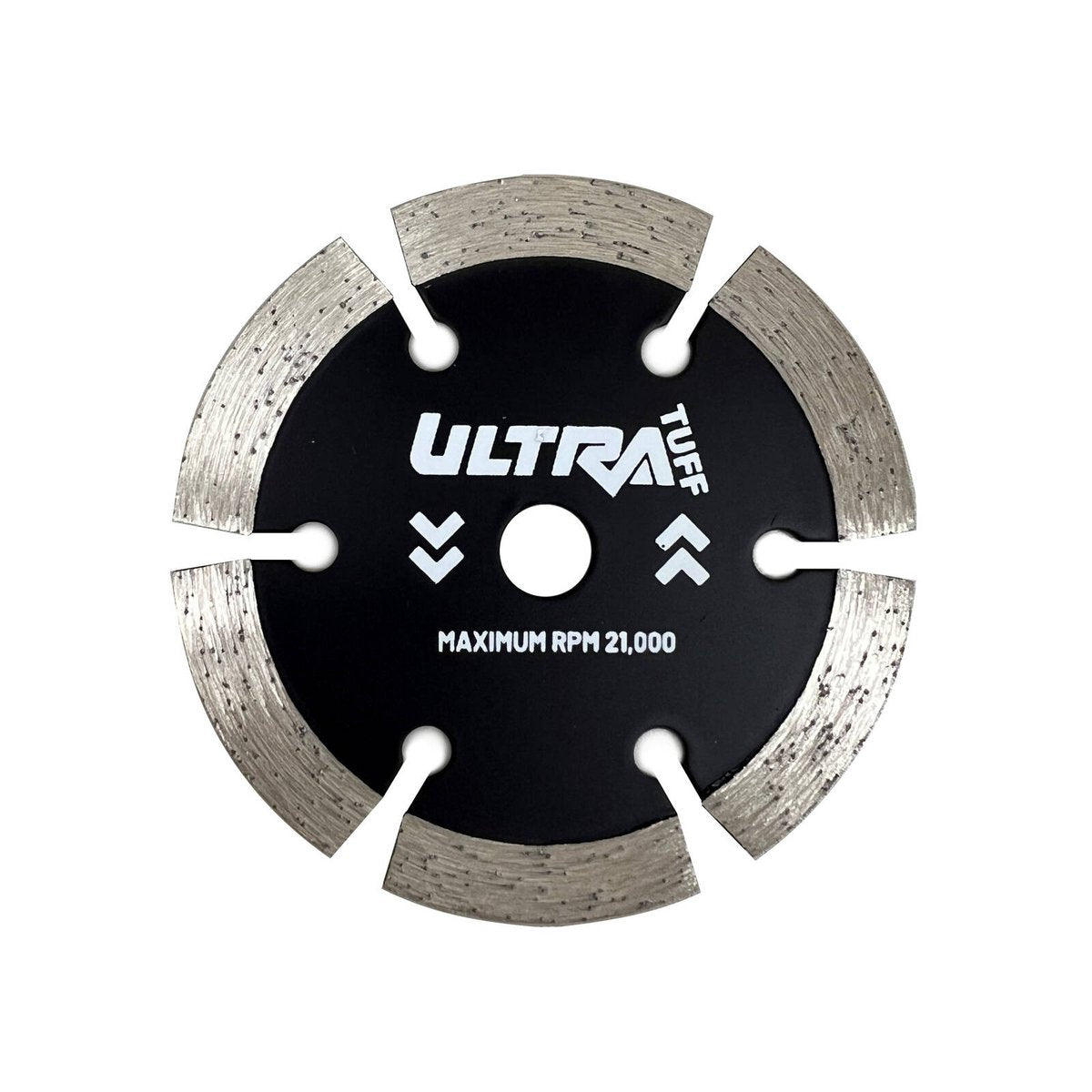 Ultra Tuff Segmented Diamond Blade - 76mm - Dry Cutting - 3/8" Bore - SuperSaverAU - view 2