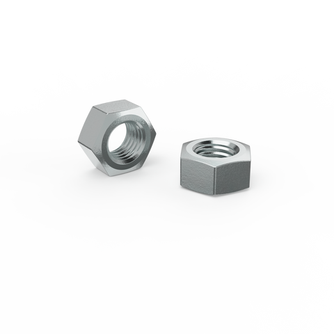 Zenith M10 Zinc Plated Hex Nut - Each