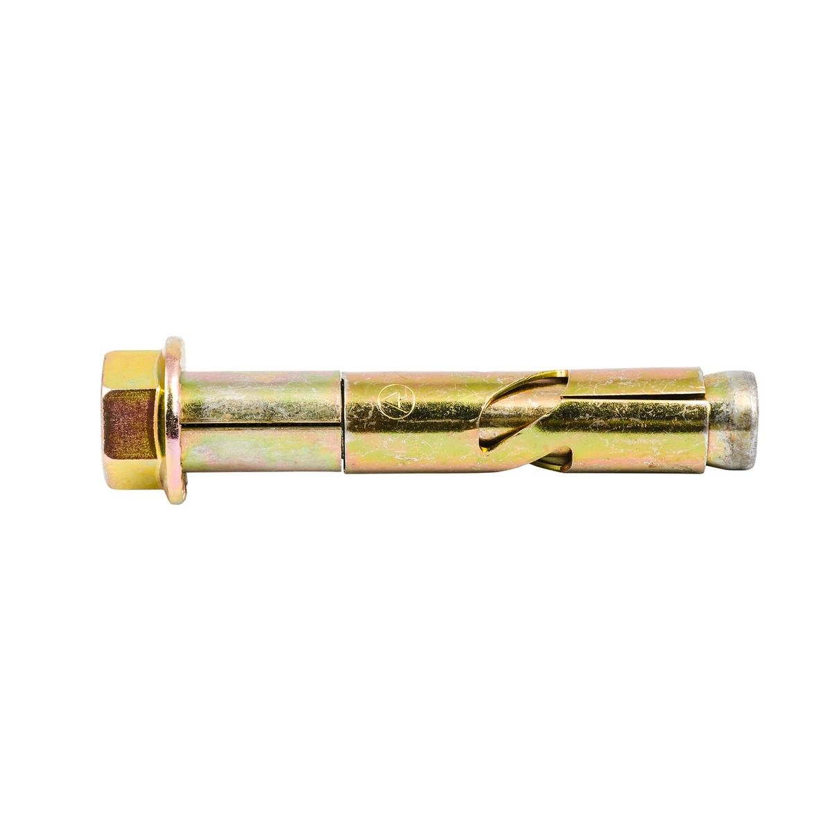 Ramset DynaBolt Plus 20 x 115mm Hex Nut Masonry Sleeve Anchor - Gold Passivated