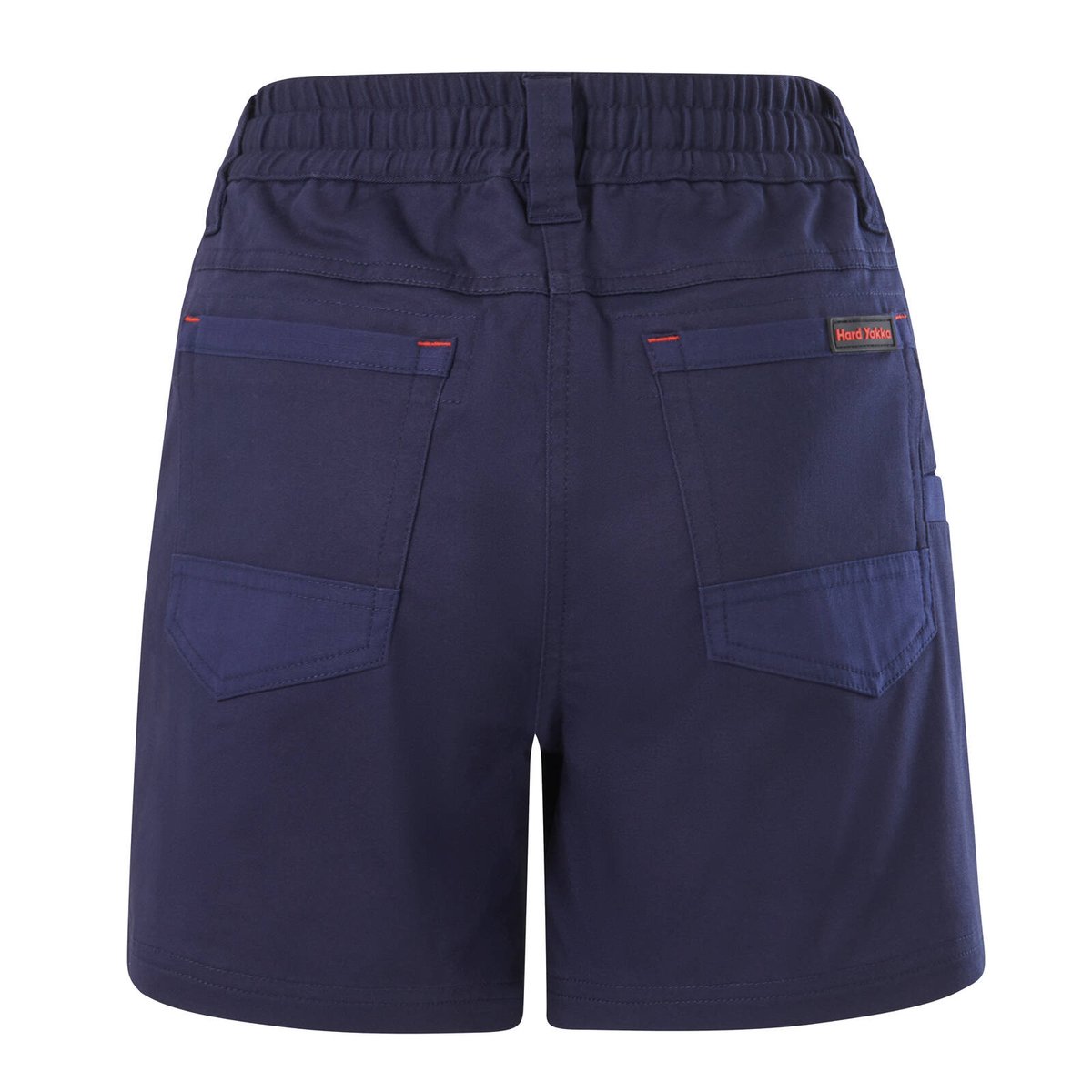 Hard Yakka Women’s Short Shorts 3056 Size 16 - Navy - Comfortable Workwear - SuperSaverAU - view 3