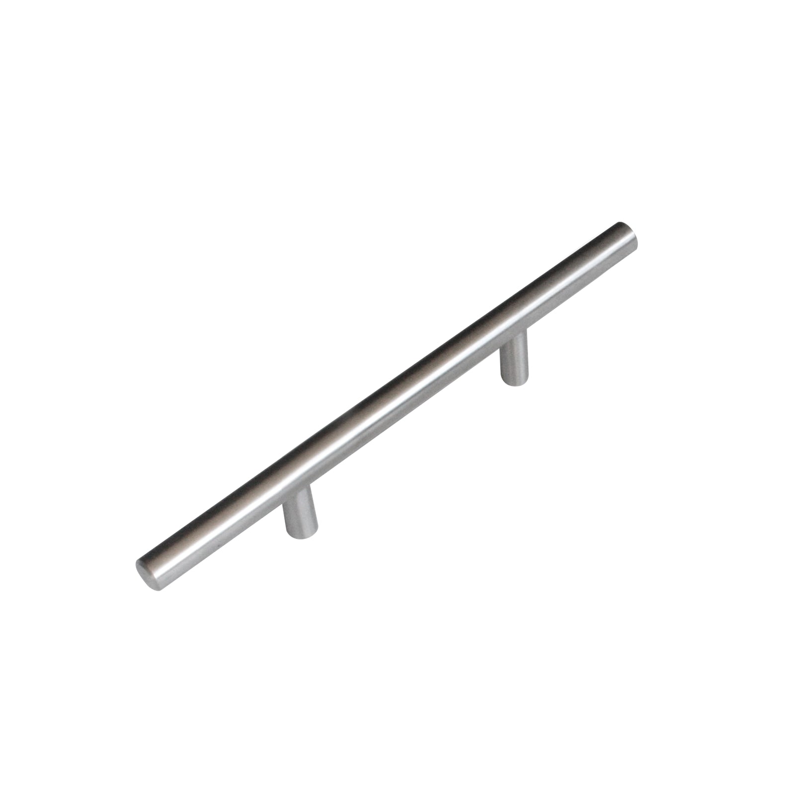 Kaboodle 96mm Brushed Stainless Steel T-Pull Kitchen Cabinet Door Handle