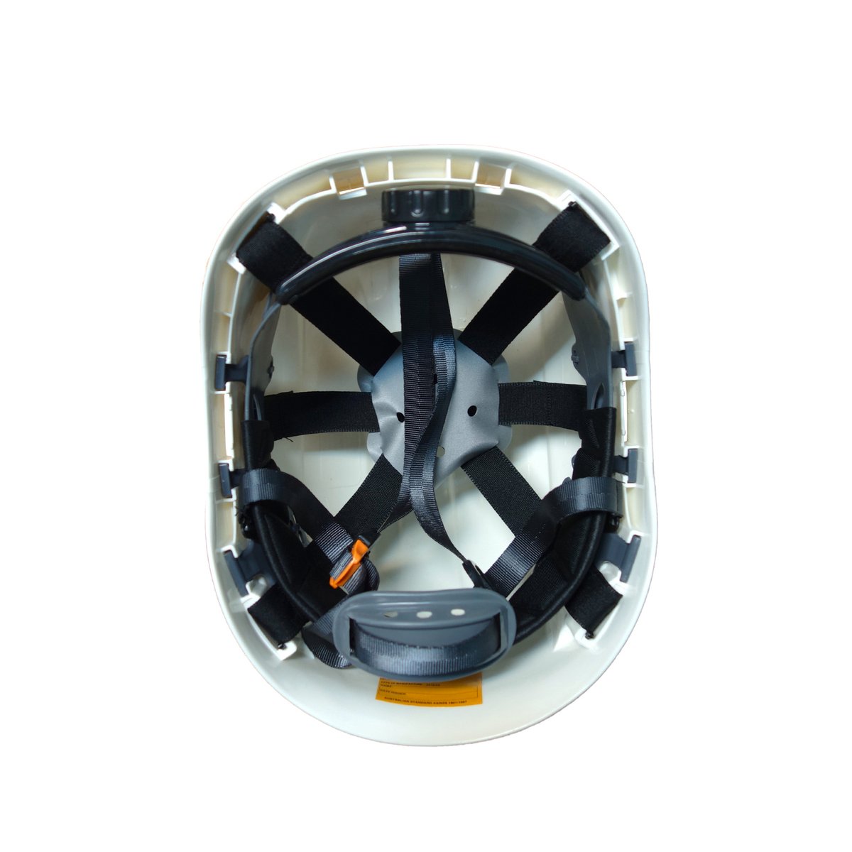 Gorilla Ladders Height Safety Helmet - Type 1 ABS Plastic - White - 52-63cm - SuperSaverAU - view 2