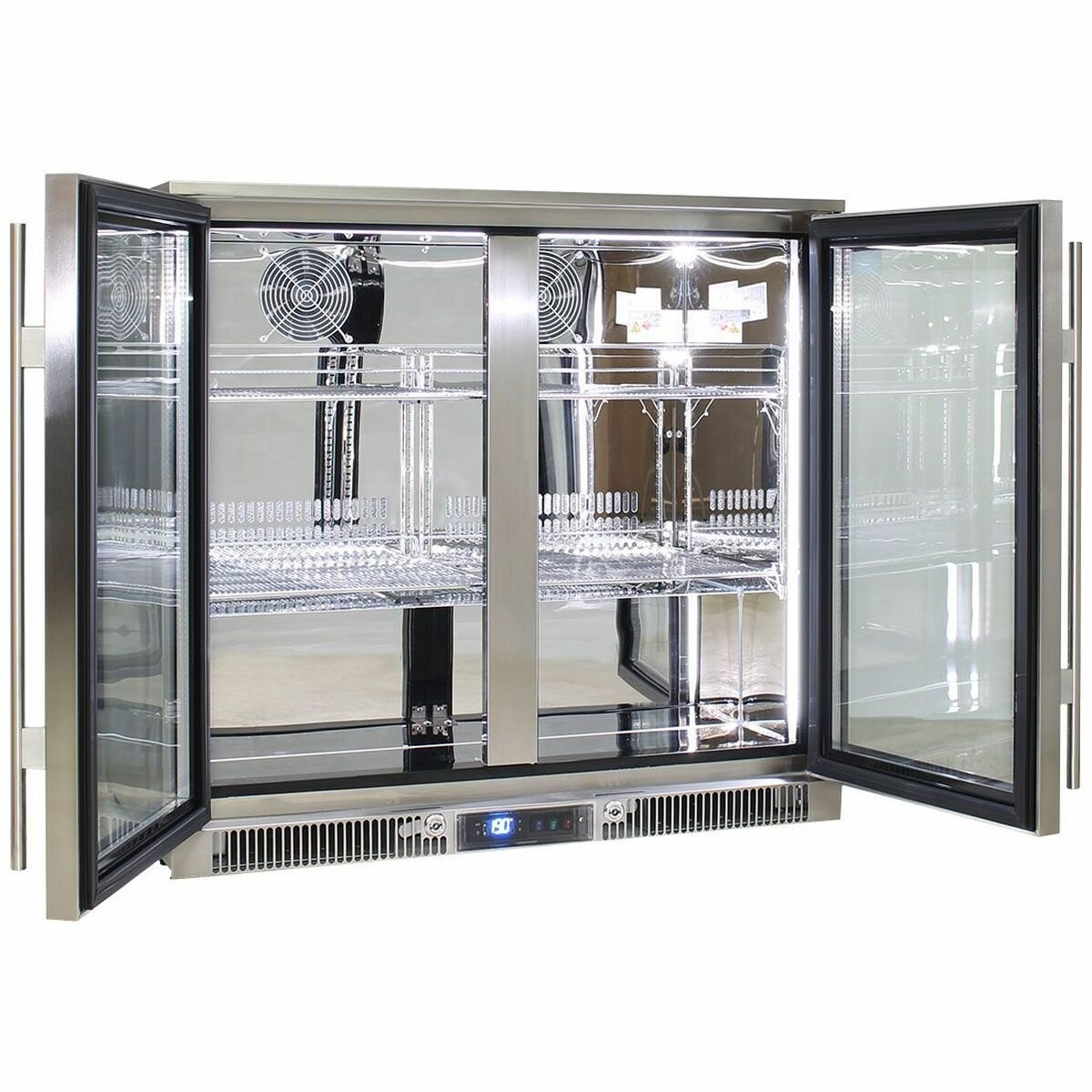 Rhino 248L Outdoor Beverage Centre - Stainless Steel, Inverter Compressor, Lockable - ENV2H-SD