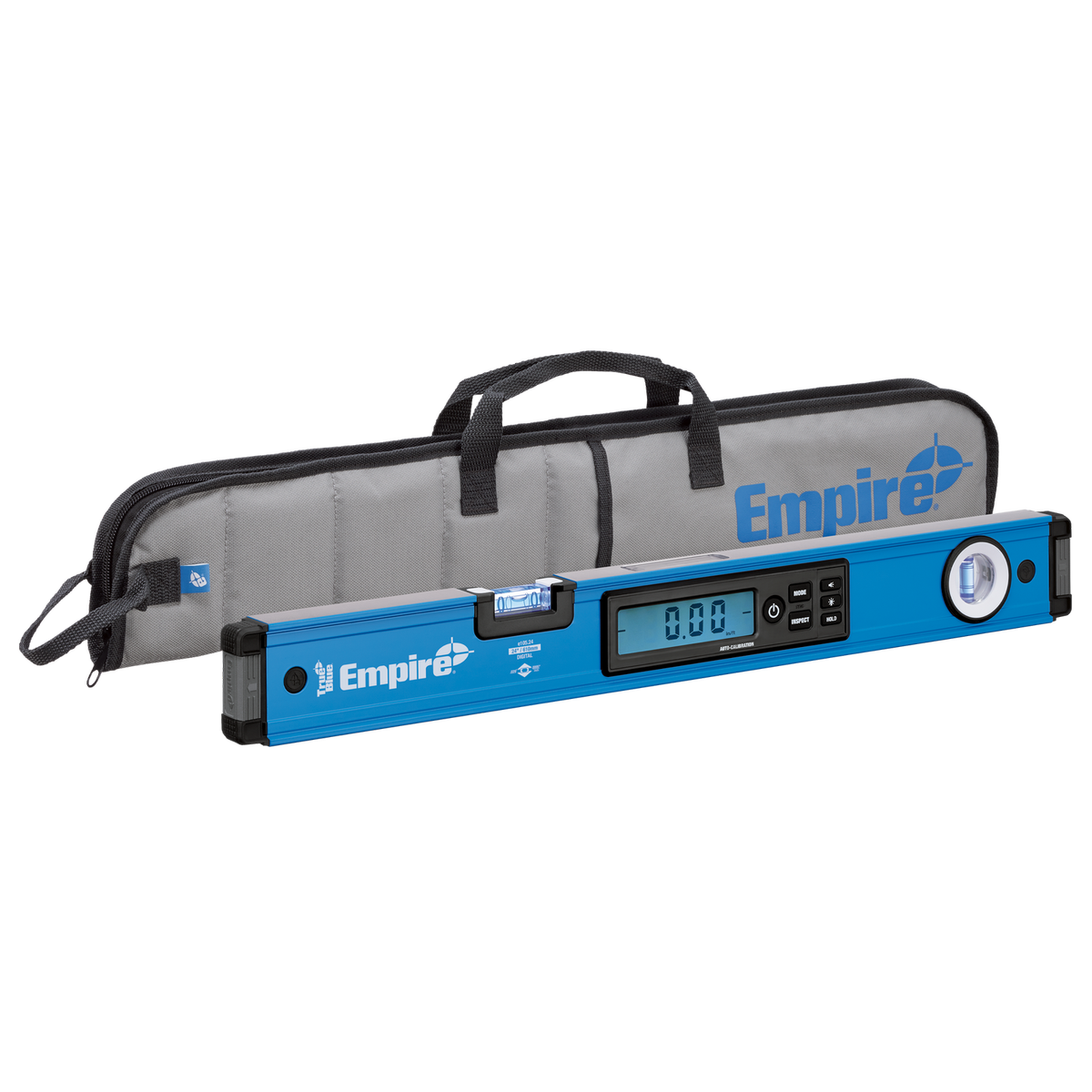 Empire 600mm Digital Spirit Level, Aluminium, Waterproof, 2 Vial, Case Included E105.24