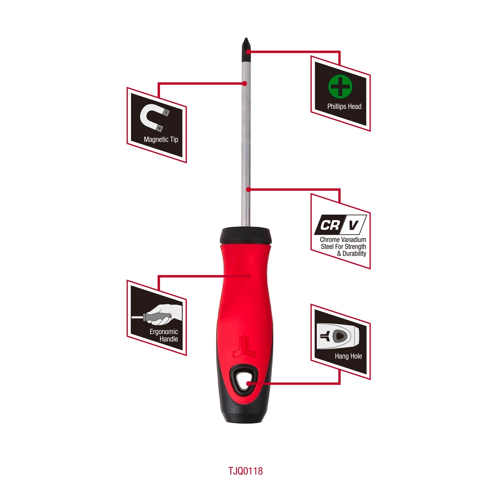 Trojan 100mm No. 1 Phillips Screwdriver