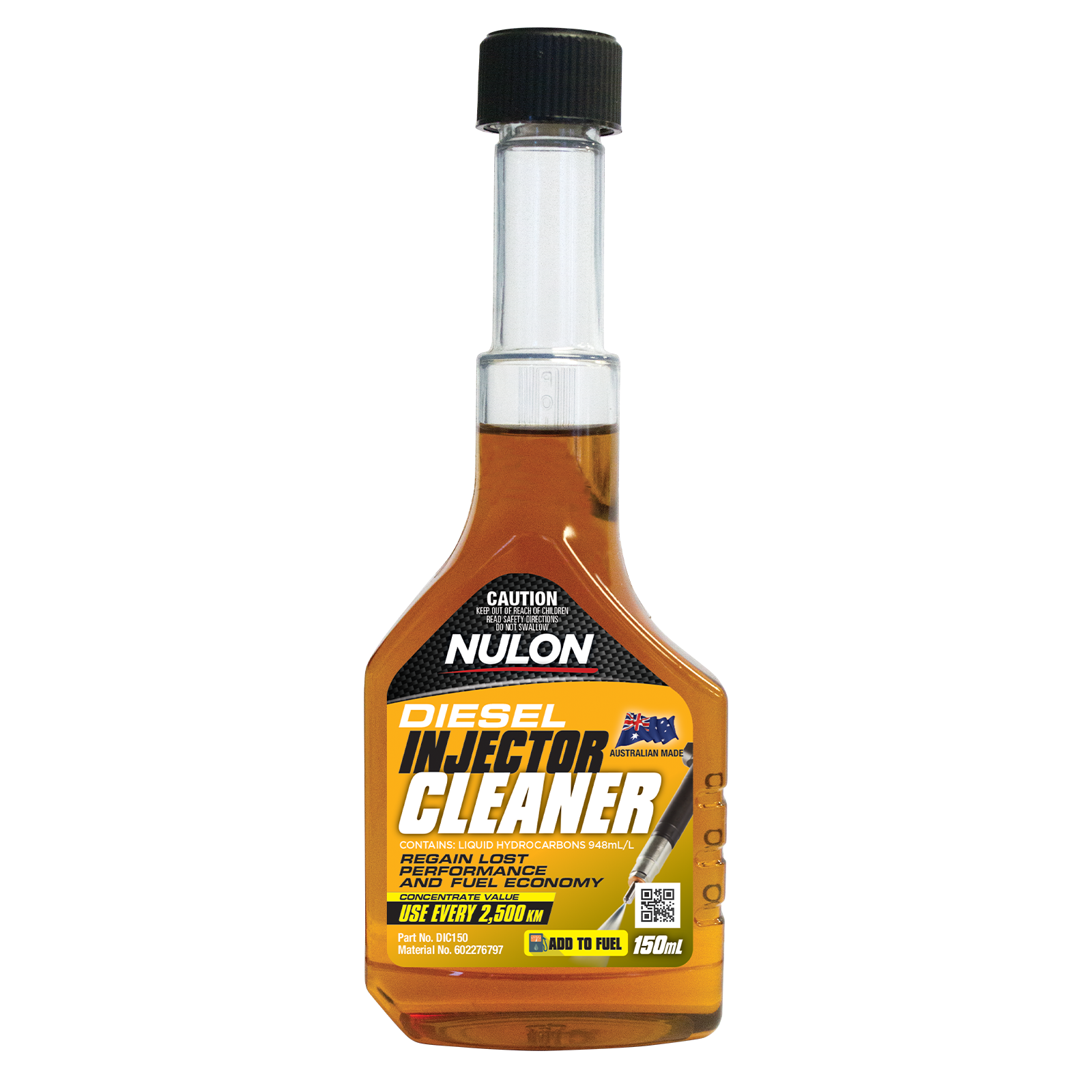 Nulon Diesel Injector Cleaner Fuel Additive 150mL