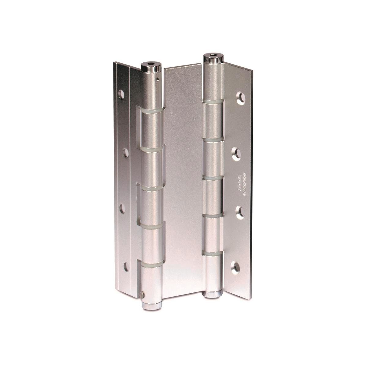 Lane Double Action Fixed Pin Hinge - 180mm - Aluminium - Secure Design - SuperSaverAU - view 1
