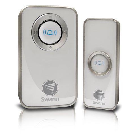 Swann Wireless Door Chime with Receiver 32 Sounds Plug-In SWHOM-DC820P