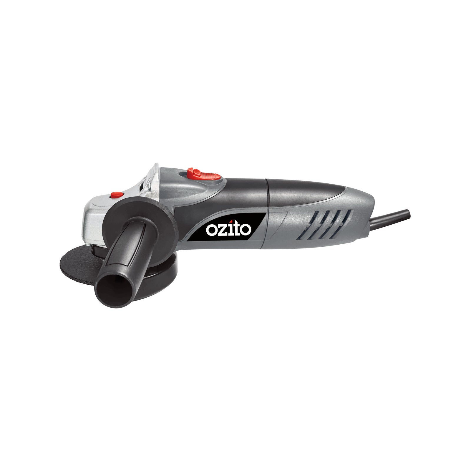 Ozito 100mm 850W Angle Grinder AGS-4050, 4 Inch, Side Handle, Spindle Lock, 12000 RPM