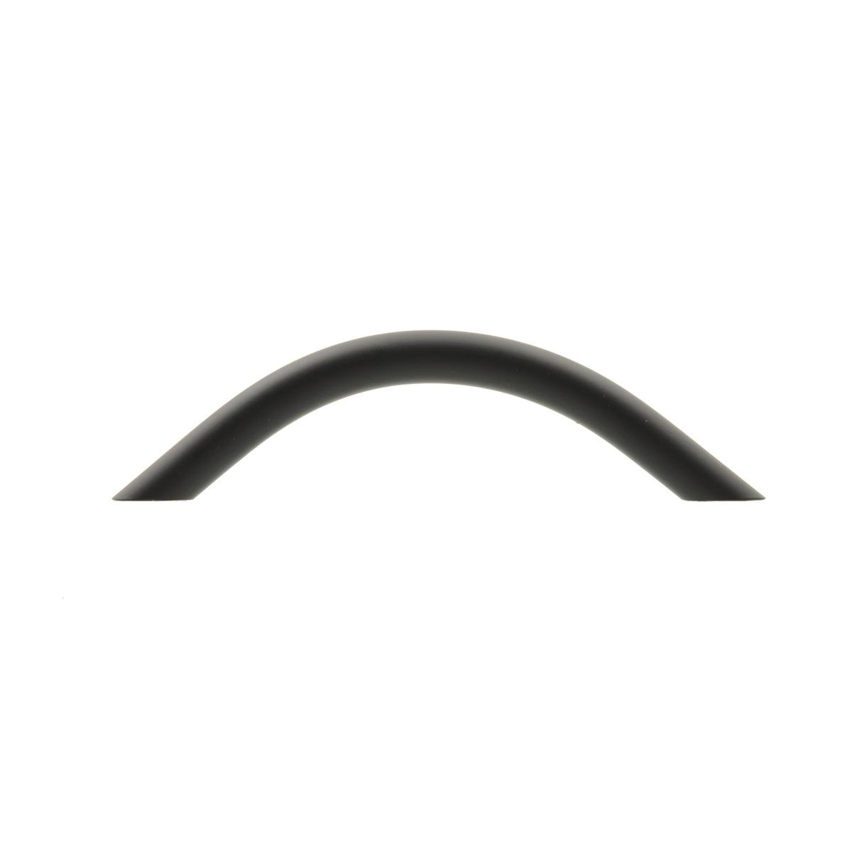 Prestige Black Bow Handle - 96mm Zinc Alloy - Matte Black - Contemporary Design - SuperSaverAU - view 1