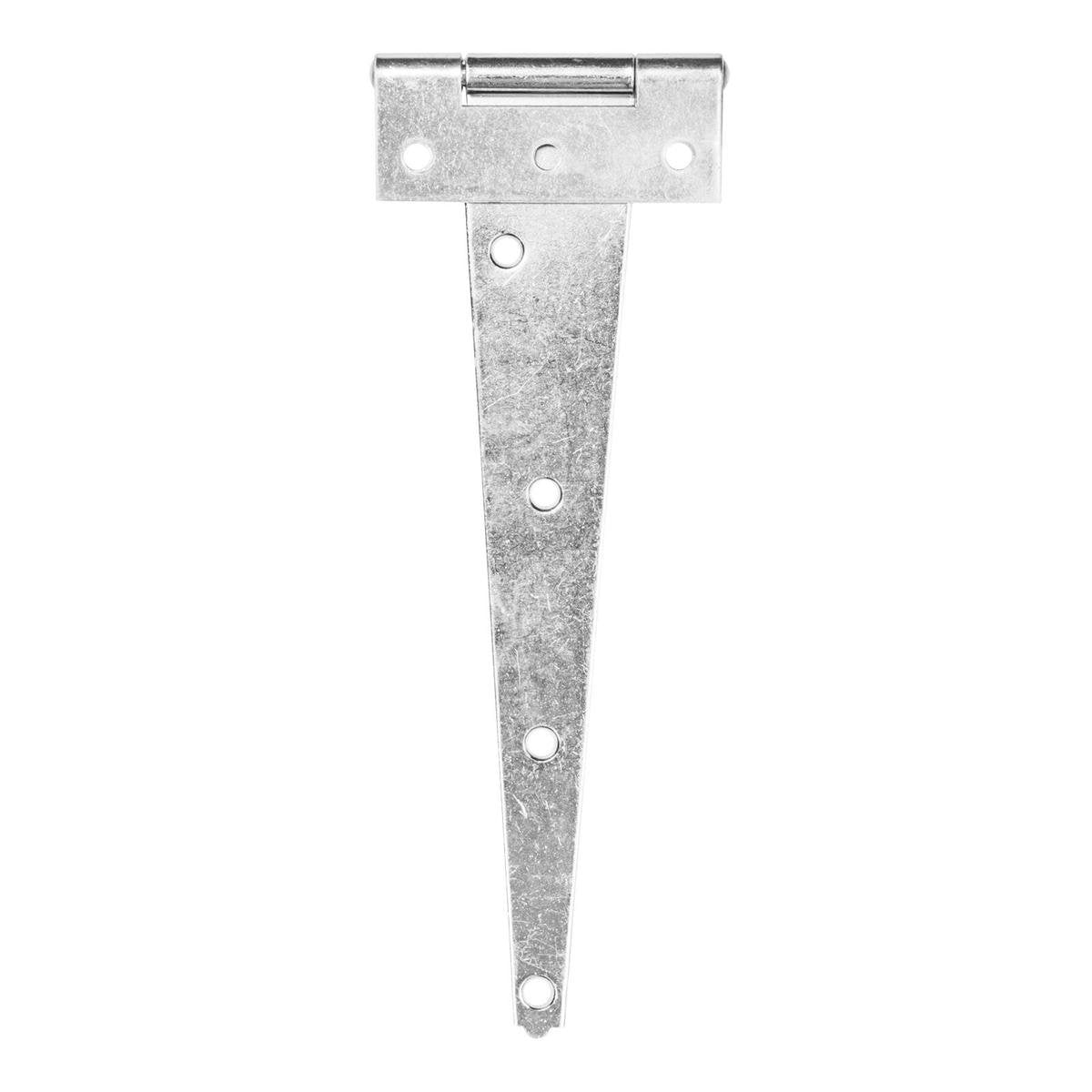 Pinnacle 250mm Zinc Plated Steel Tee Hinge - 2 Pack