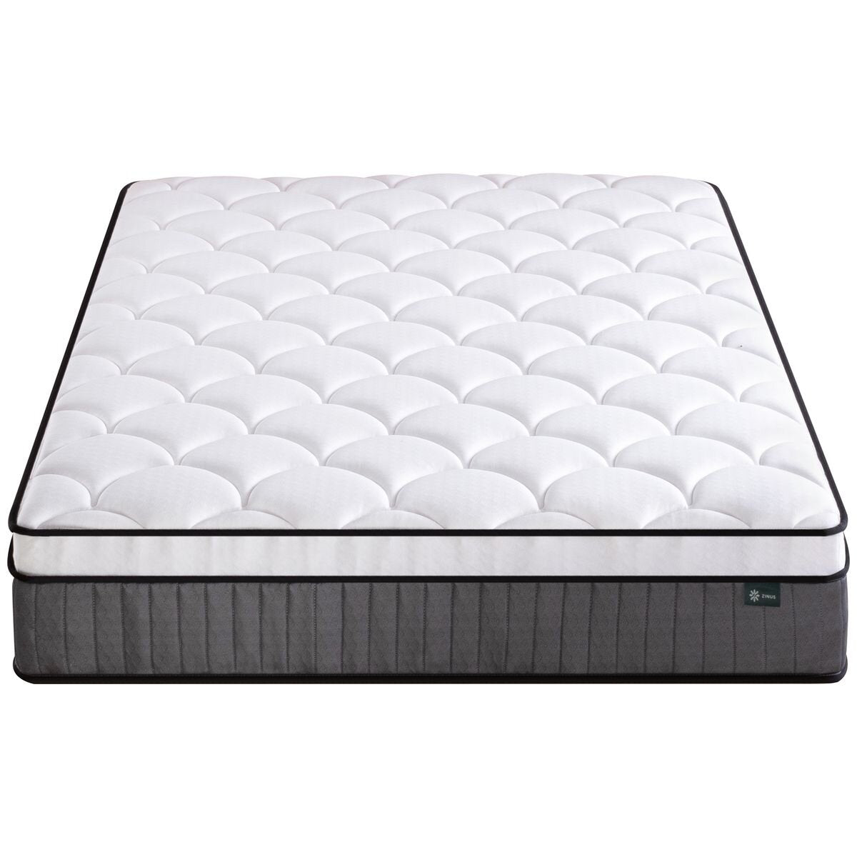 Zinus king single iCoil pocket spring mattress - Eurotop, medium feel, 305mm high - AU-MSSBOPZC-12B
