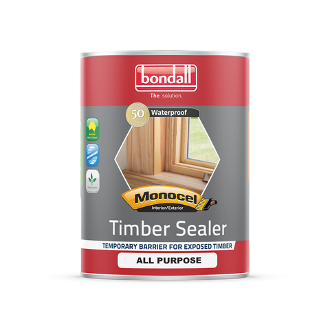 Bondall Monocel Timber Sealer 4L Water Based Easy Use Protection - SuperSaverAU - view 1